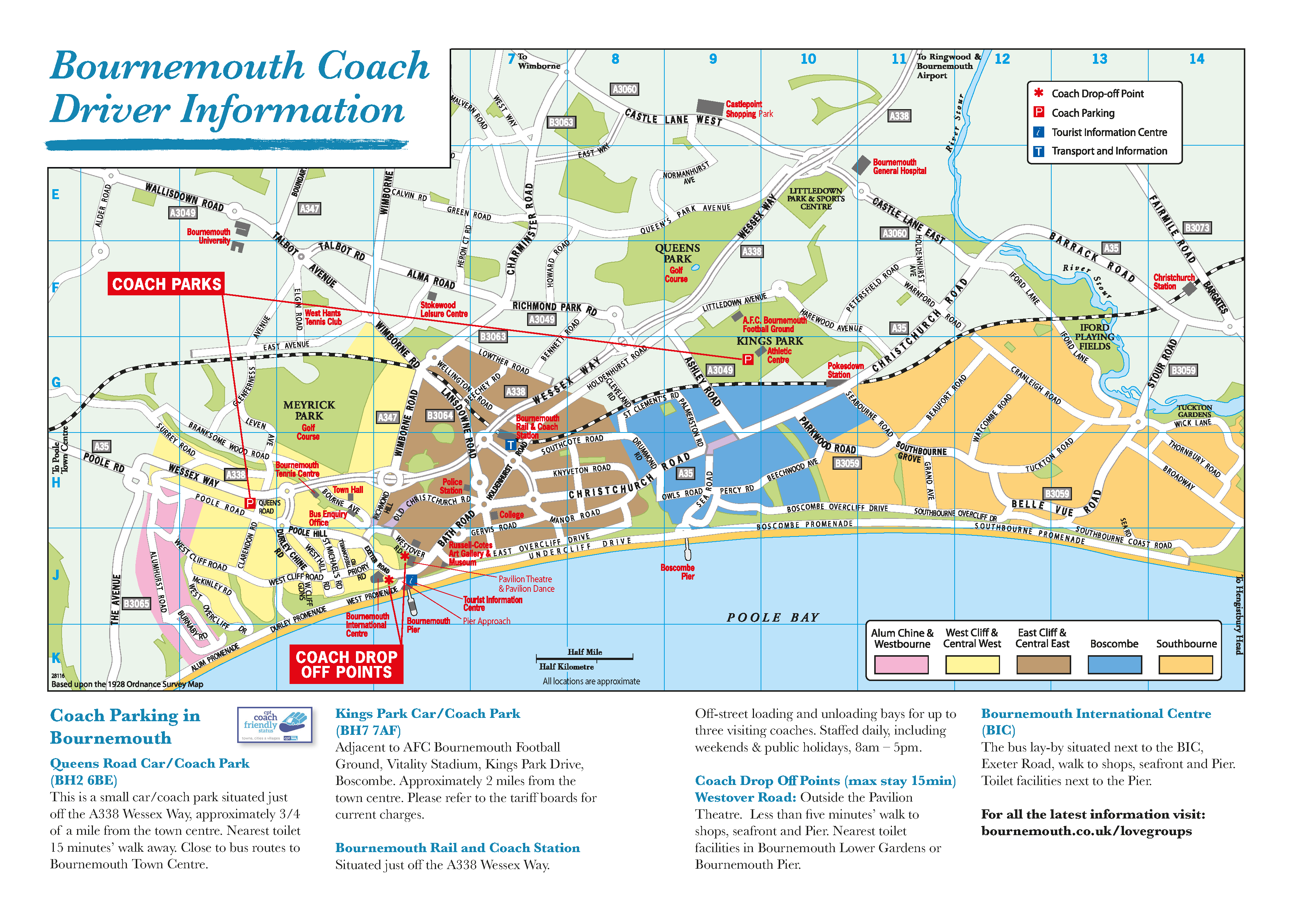 Bournemouth Coach Driver Information